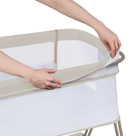 Lionelo Luna Łóżeczko Dostawne Beige Sand 