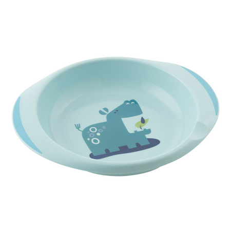 Chicco Zestaw 2 Talerzy Niebieski 12m+