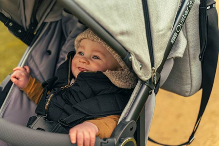 Oyster Zero Gravity Wózek Spacerowy  Mustard stelaż szary