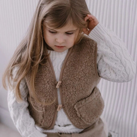 Zaffiro Kamizelka wełniana Nevada 134/140 Brown