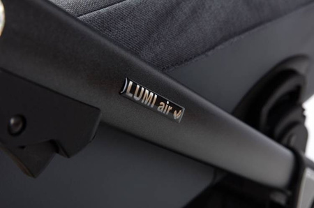 [OUTLET] Adamex Lumi Air Lux Wózek Głęboko-Spacerowy PS-108 Stelaż Ciemny Grafit