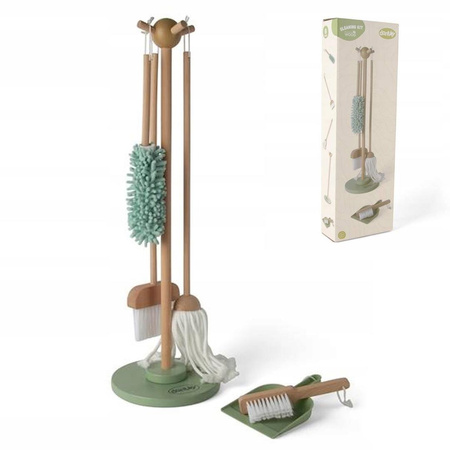 Dantoy Drewniany zestaw do sprzątania