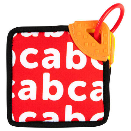 Canpol Babies Miękkie Kontrastowe Karty Sensoryczne z Gryzak BabiesBoo 68/096prom 