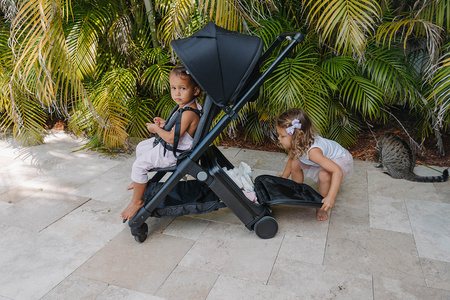 TernX Wózek Podróżny i Walizka Podróżna 2w1 - Czarny