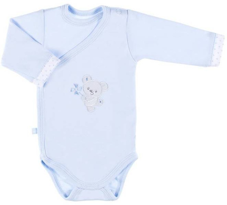 Body Newborn Regulowane r.50 Niebieski  50