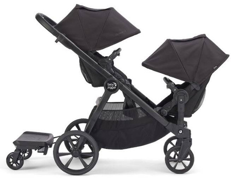 Baby Jogger City Select 2 Wózek Rok Po Roku 2x Siedzisko + Gondola Tencel Lunar Black