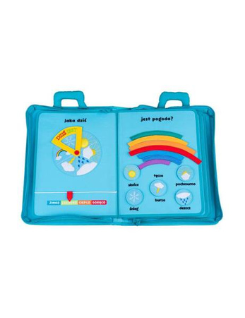 Jolly Designs Moja Pierwsza Książka Mały Bystrzak Materiałowa PL 80472