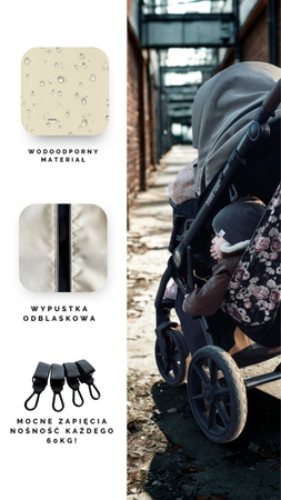 Blaben Baby Hamak do wózka dziecięcego Wings