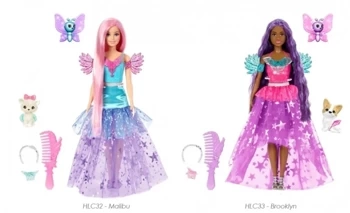 Mattel HLC31 WB4 Brb Magic Lalki Filmowe Mix