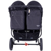 Valco Trend Duo Sport Tailor Made Wózek Spacerowy Bliźniaczy Ash Black