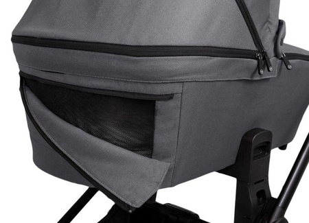 Muuvo Quick 3.0 Wózek Głęboko-Spacerowy Pure Pink + Cybex Aton B2 i-Size Fotelik Samochodowy