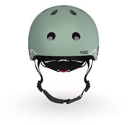Scootandride Kask XXS-S Dla dzieci 1-5 Lat  Green Lines