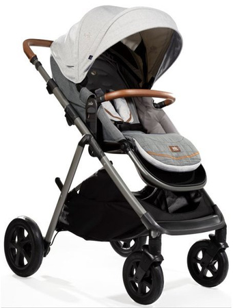 Joie Aeria Wózek Spacerowy + Gondola + Śpiworek + Torba Dla Mamy Zestaw 4w1 Signature Oyster