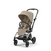 [OUTLET] Cybex Eezy S Twist Plus 2 Wózek Spacerowy Rama Taupe Almond Beige 2024