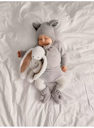 Szumisie Szumiący Królik 5w1 z Lampką Ecru Róż