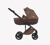 Anex Eli Wózek Głęboko-Spacerowy Wander + Cybex Aton B2 i-Size Fotelik Samochodowy 0-13kg + Baza One Volcano Black	