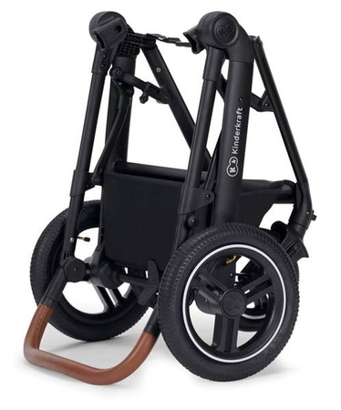 Kinderkraft B-Tour Wózek Głęboko-Spacerowy + Fotelik 0-13 kg Zestaw 3w1 Light Grey