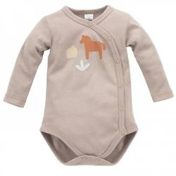 Pinokio Body Rozpinane Długi Rękaw Wooden Pony roz.56 Beż