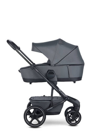 Easywalker Harvey 5 Premium Gondola Do Wózka z Osłonką Przeciwdeszczową Mineral Grey