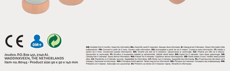 Joueco The Wildies Family Grzechotka deszcz dla niemowląt