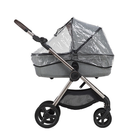 Anex IQ Premium New Transfarmation Wózek Głęboko-Spacerowy Pure + Cybex Aton B2 i-Size Fotelik Samochodowy 0-13kg + Baza One Volcano Black