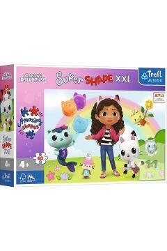 Trefl Puzzle Super Shape XXL Weseli Przyjaciele Gabi 60 Elementów