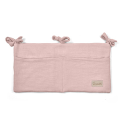 Albero Mio przybornik uniwersalny do łóżeczka Cotton color CC1 różowy