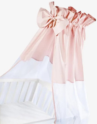 Albero Mio Baldachim z kokardą Brudny róż