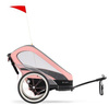 [OUTLET] Cybex Zeno Siedzisko Przyczepki Do Biegania Do Roweru Cybex Sports  Silver Pink