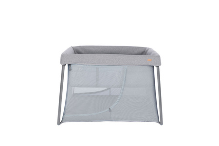 Beaba Łóżeczko turystyczne dwupoziomowe z funkcją kojca 3w1 Eazy sleep Heather grey / Pebble