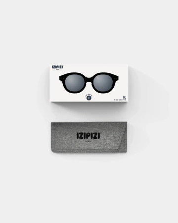 IZIPIZI Okulary Przeciwsłoneczne dla Dzieci 9-36 msc Czarny C