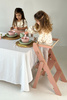 Baby Wood Kitchen Helper Składany Różowy
