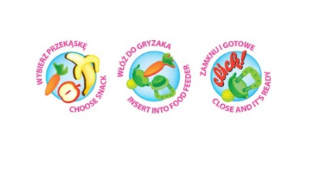 Canpol Babies Silikonowa Siateczka Do Podawania Pokarmów 56/010  Różowy