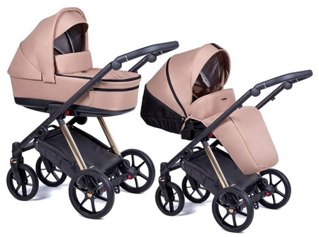 Coletto Axiss Gold Wózek Głęboko-Spacerowy Rama Złota AX-01 Gold