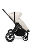 Muuvo Quick 4.0 Wózek Głęboko-Spacerowy Classic Black + Cybex Aton B2 i-Size Fotelik Samochodowy 0-13kg + Baza One Volcano Black