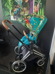 [OUTLET] Cybex Priam 4.0 Wózek Spacerowy Rama Chrome Brown DJ Khaled