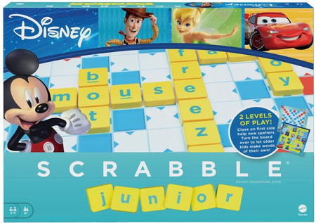 Mattel Gra Scrabble Junior Disney HBF11 