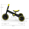 Kinderkraft 4TRIKE  Rowerek Trójkołowy  Black Volt