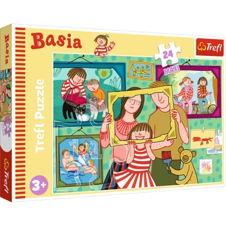 Trefl Puzzle Basia i jej Dzień