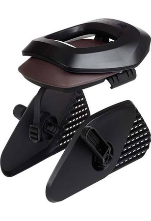 Bobike Junior One Fotelik Rowerowy Na Bagażnik Black / Dark Brown