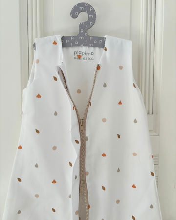 Piapimo Śpiworek Letni 0.5 TOG 0-6 Miesięcy Foresta Las