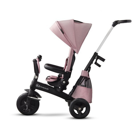 Kinderkraft EASYTWIST - Rowerek trójkołowy Marvelous Pink