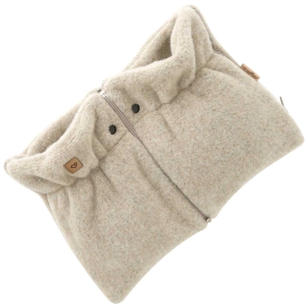 Zaffiro Sierra Mufka do Wózka Wełniana Beige