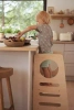 Baby Wood Kitchen Helper M Naturalny