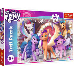 Puzzle "24 Maxi"- Radość Kucyków Pony/Hasbro My Little Pony Movie