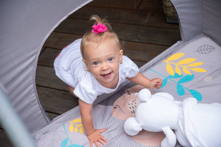 Espiro Play Kojec Dziecięcy 07 Light Gray 