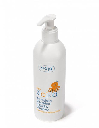Ziaja Żel Myjący Dla Dzieci Łagodny Dla Skóry 300ml