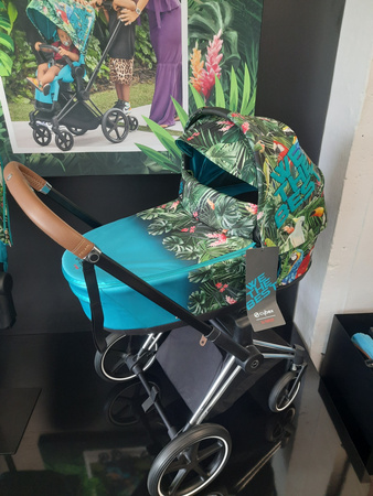[OUTLET] Cybex Priam 4.0 Wózek Głęboko-Spacerowy Rama Chrome Brown We The Best Dj Khaled