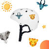 Kinderkraft Safety Kask z Naklejkami White