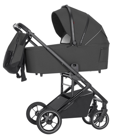 Carrello Alfa/W Wózek Głęboko-Spacerowy 2w1 Graphite Grey